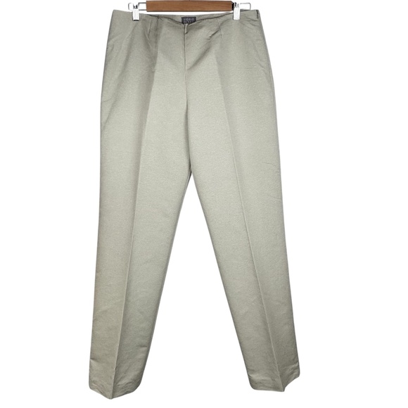 NWT Vintage Y2K Sigrid Olsen Jaipur Journey Pants Cotton Silk Women's Sz 12 - Picture 1 of 8